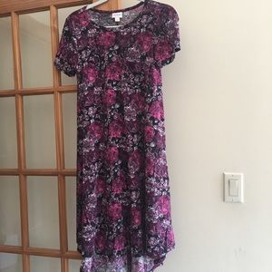 LuLaRoe Floral Carly High Low Dress